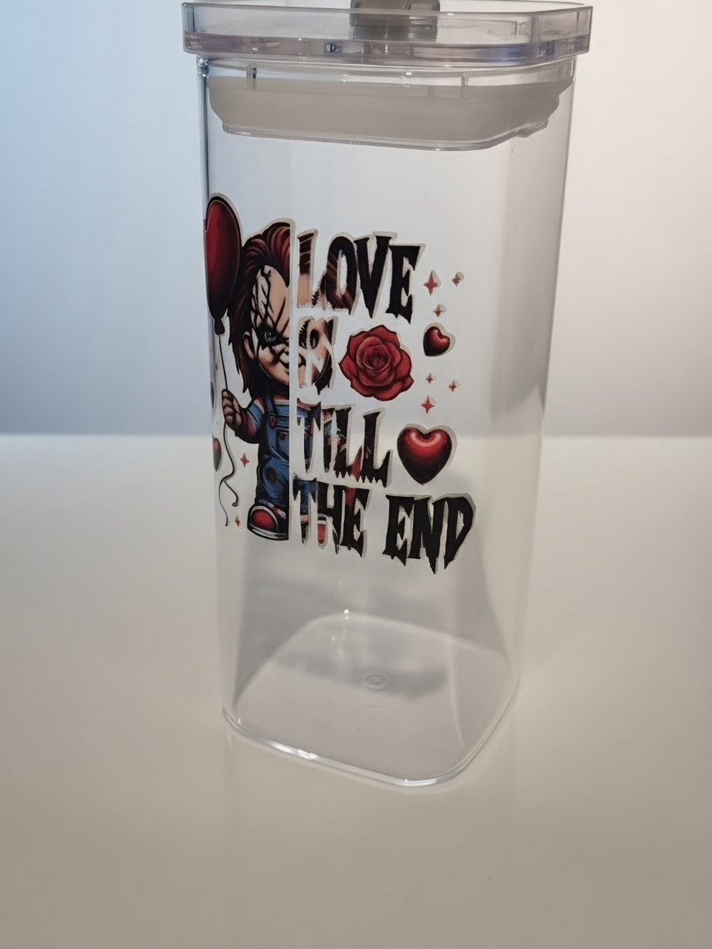Halloween Graphic Tumbler with Straw - 12oz